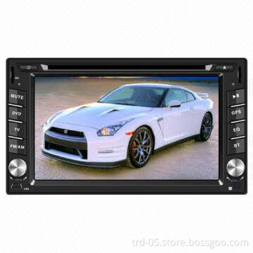 Universal 2-DIN Car DVD Player with 6.2-inch Digital Display